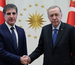 Cumhurbaşkanı Erdoğan, Barzani’yi kabul etti