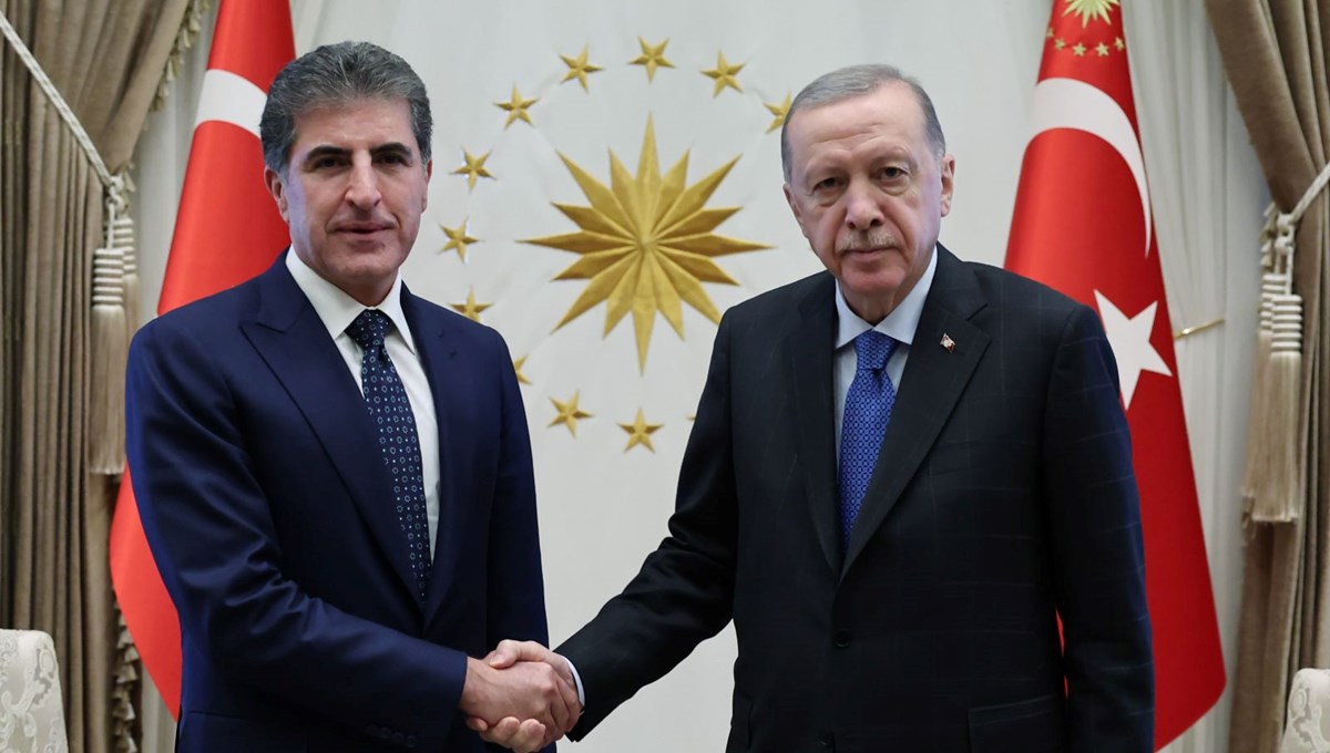 Cumhurbaşkanı Erdoğan, Barzani’yi kabul etti