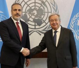 Dışişleri Bakanı Fidan, BM Genel Sekreteri Guterres ile görüştü