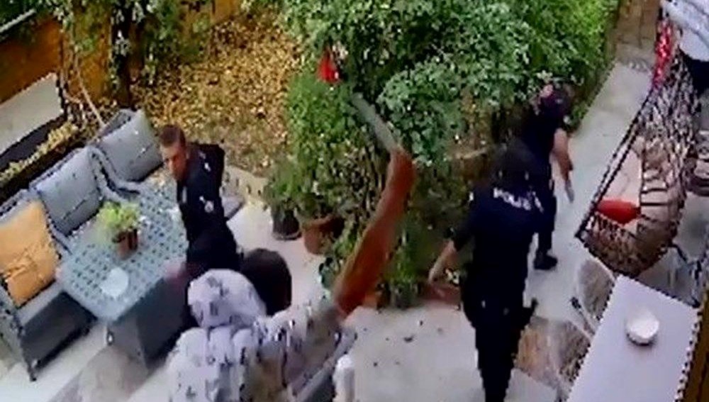 Konya’da yardım çağrısına giden polise bıçaklı saldırı