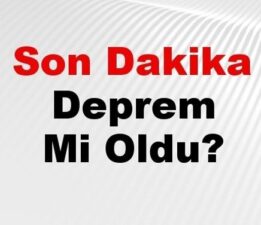 Son dakika deprem mi oldu? Az önce deprem nerede oldu? İstanbul, Ankara, İzmir ve il il AFAD son depremler 05 Ekim 2024