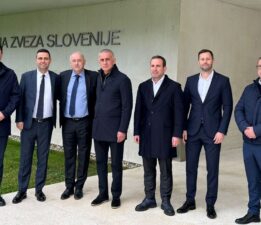 TFF Başkanı Hacıosmanoğlu’ndan, Slovenya Futbol Federasyonu’na ziyaret