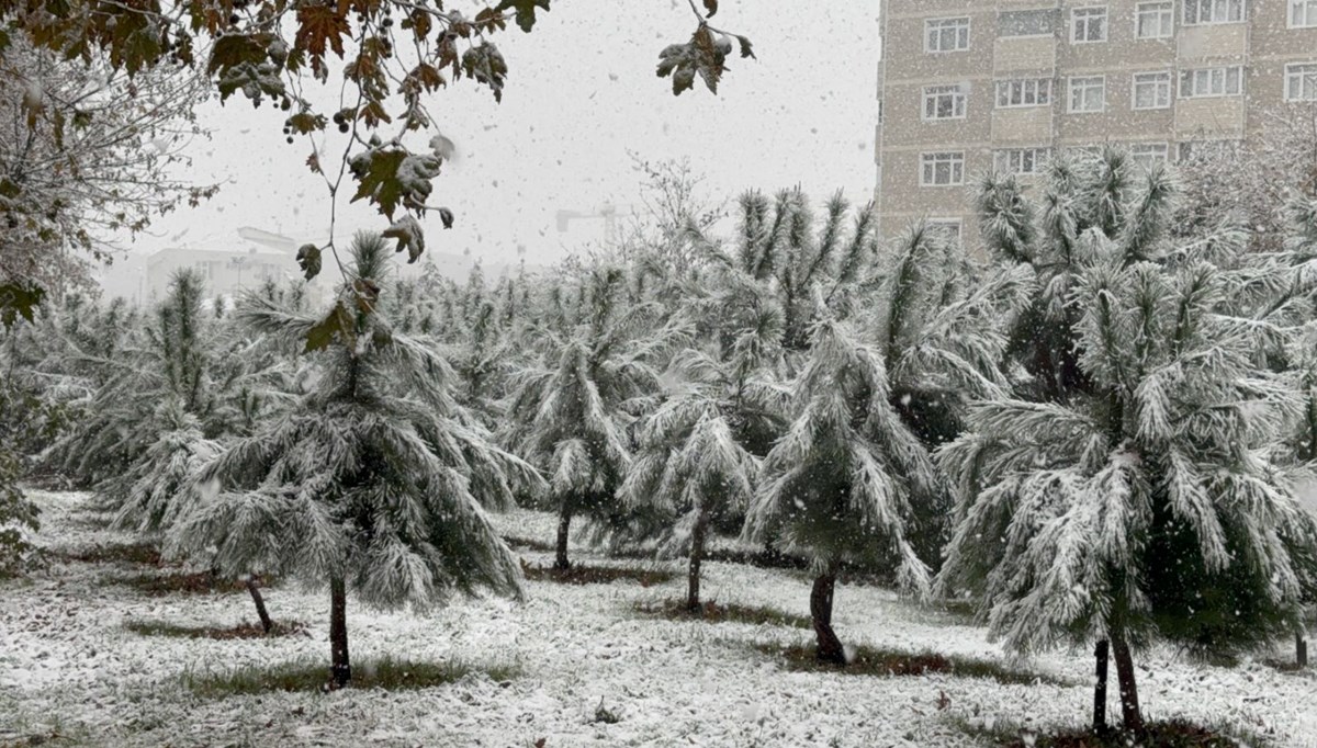 İstanbul’un yüksek kesimlerinde kar yağışı