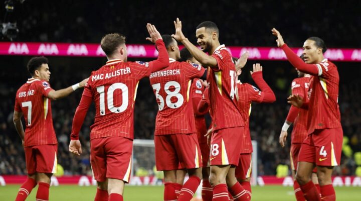 9 gollü maçta Liverpool, Tottenham engelini aştı