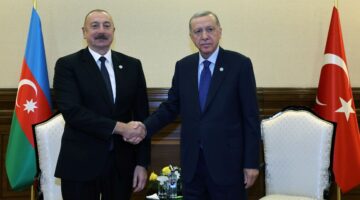 Cumhurbaşkanı Erdoğan, Aliyev ile görüştü