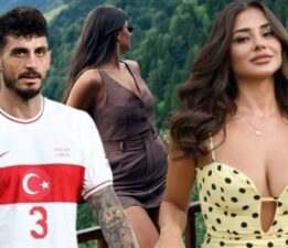 Milli futbolcu Samet Akaydin ile oyuncu Hazal Çağlar birlikteliğinden ilk fotoğraflar