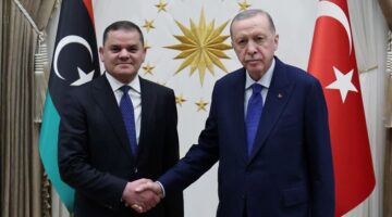 Cumhurbaşkanı Erdoğan, Libya Başbakanı ile görüştü