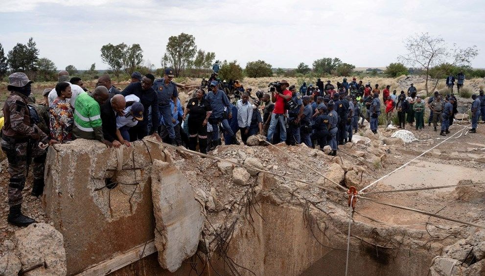 Güney Afrika’da kaçak madenciler için kurtarma operasyonu: Yer altında aç ve susuz mahsur kaldılar